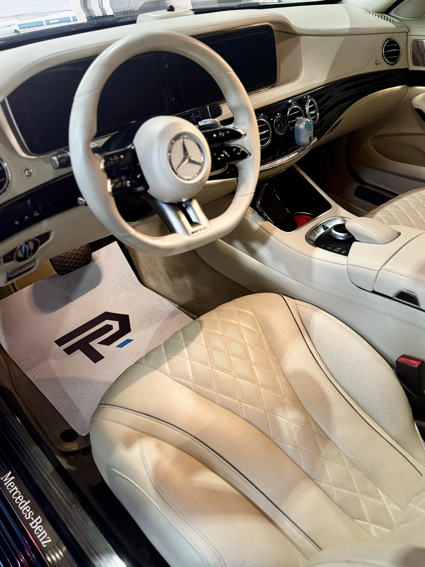 Car Detailing Dubai 49 Mercedes interior deep cleaned during car detailing in Dubai