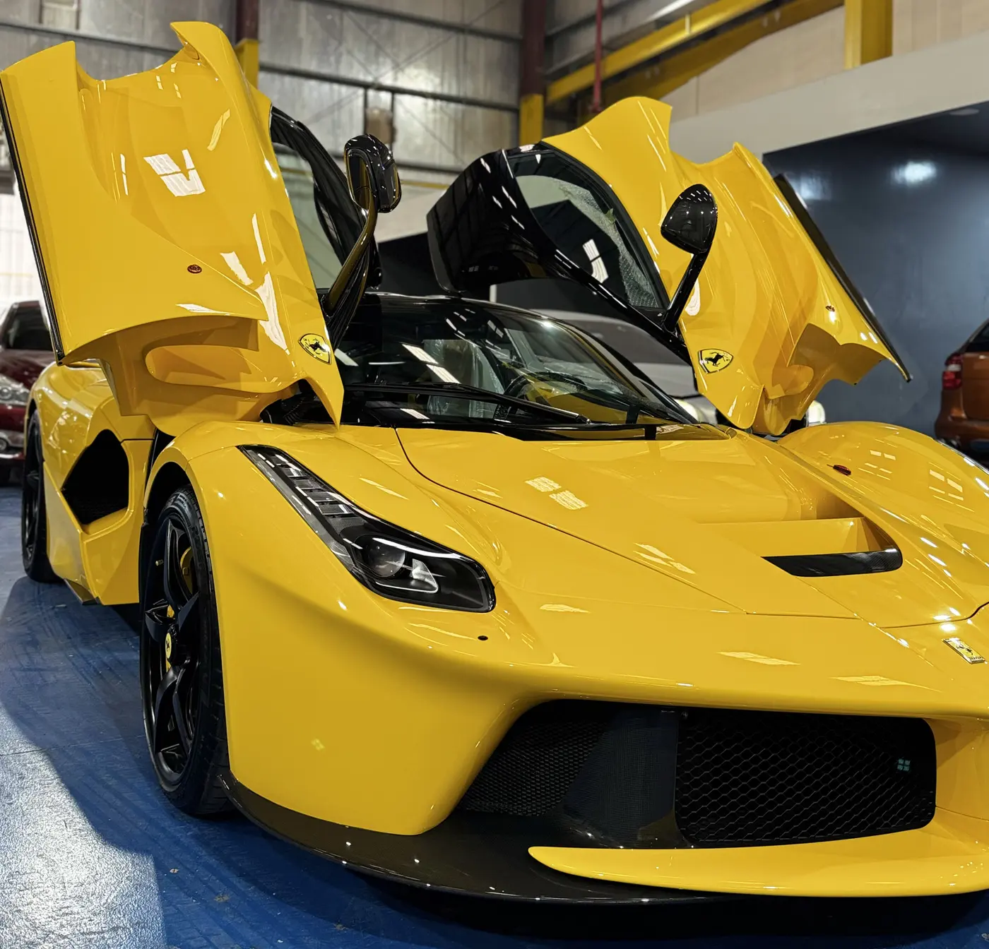 ferrari laferrari service at Rise Tech Auto Dubai