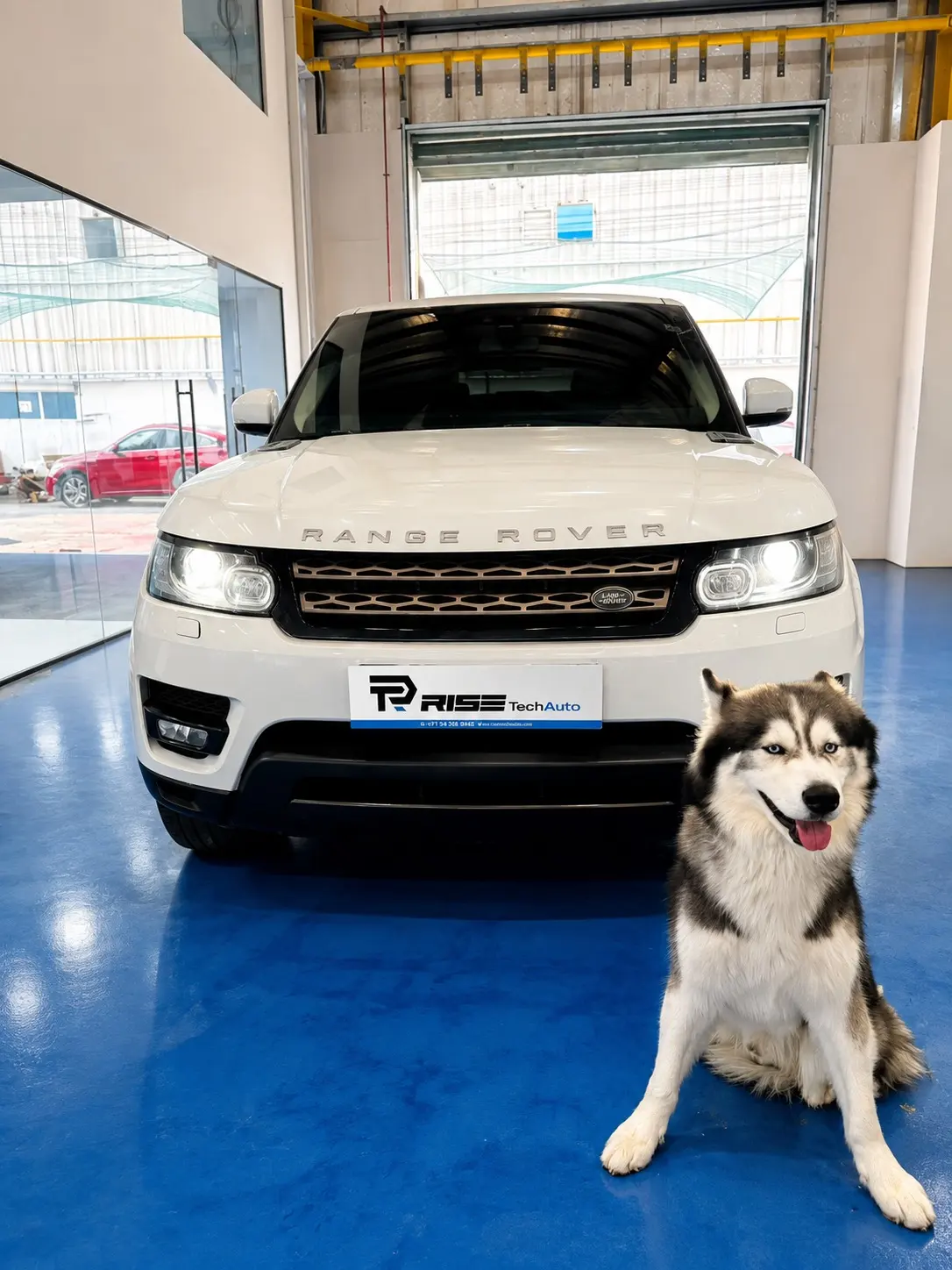 car garage Dubai - Rise Tech Auto Service